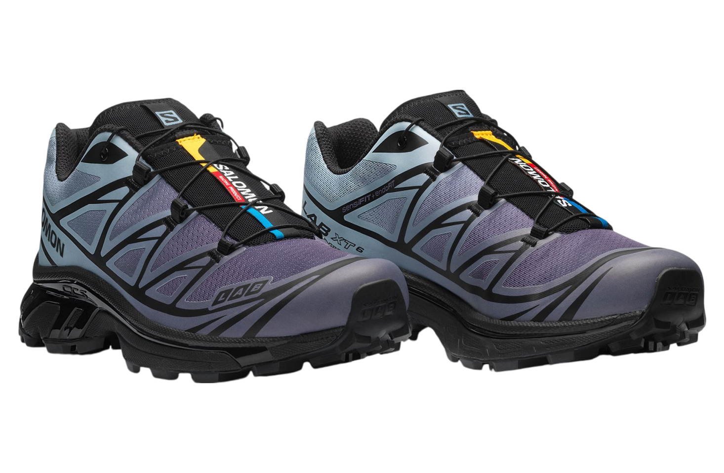 Salomon XT-6 Chromatic Black / Blue Fog