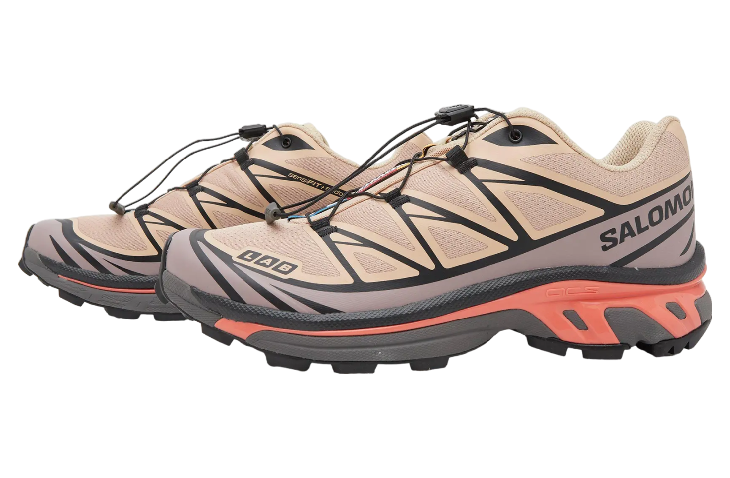 Salomon XT-6 Hazelnut / Living Coral