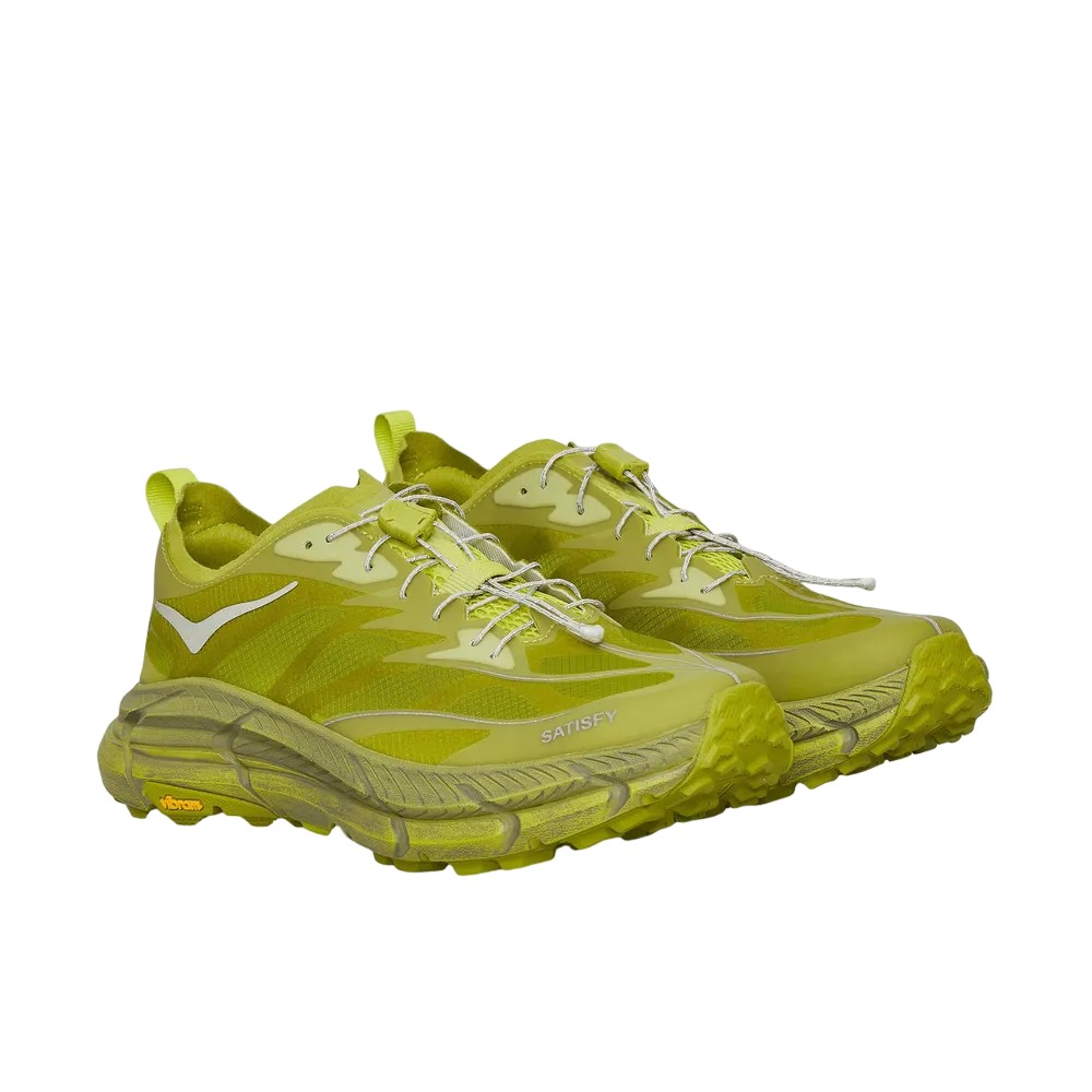 Satisfy x Hoka Mafate Speed ​​4 Sulphur