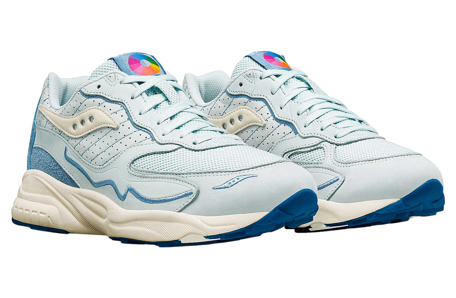 Saucony 3d Grid Hurricane Chromatic Light Blue