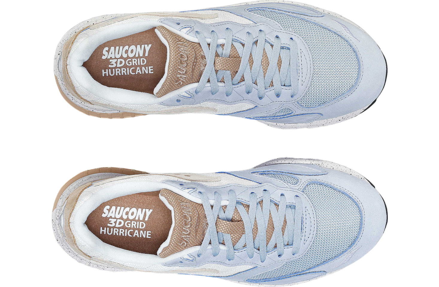 Saucony 3d Grid Hurricane Premium Light Blue / Cream