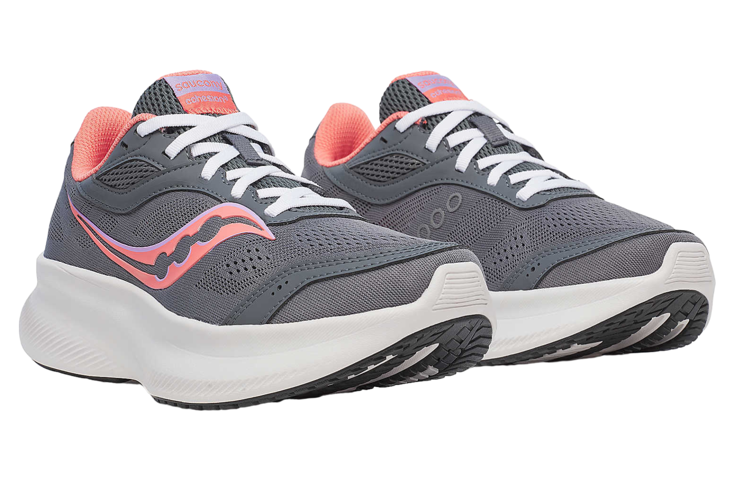 Saucony Cohesion 18 WMNS Carbon / Salmon