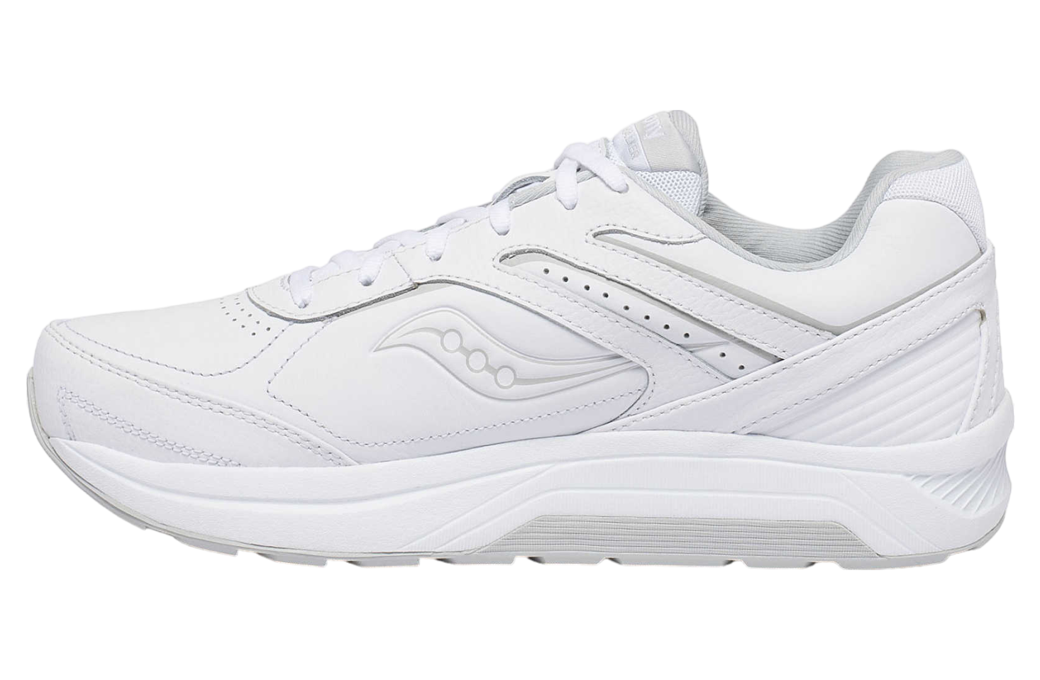 Saucony Echelon Walker 3 Extra Wide White