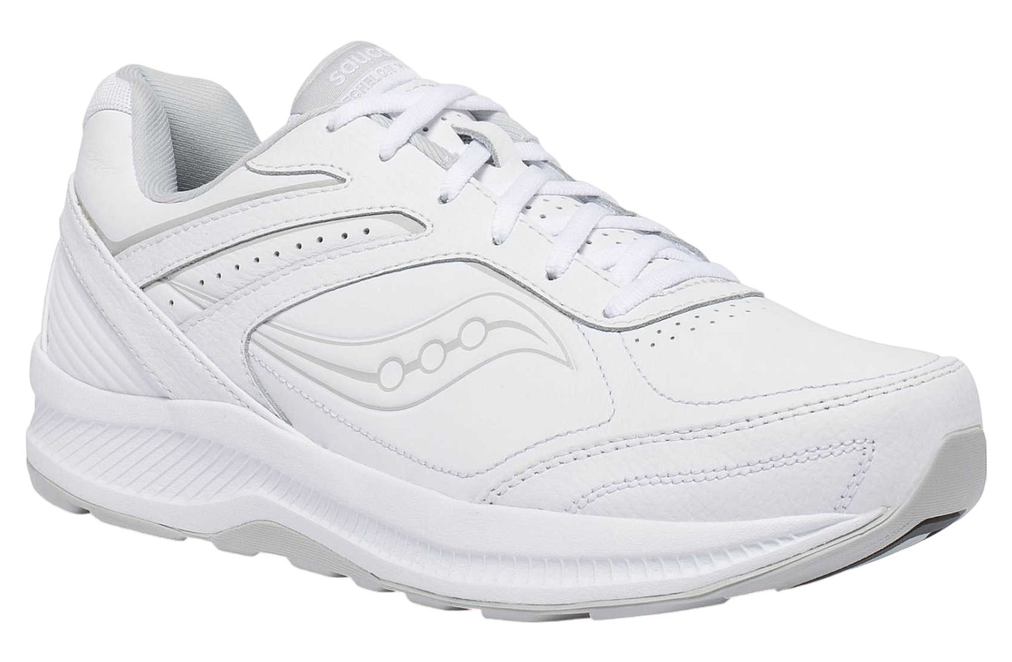 Saucony Echelon Walker 3 Extra Wide White