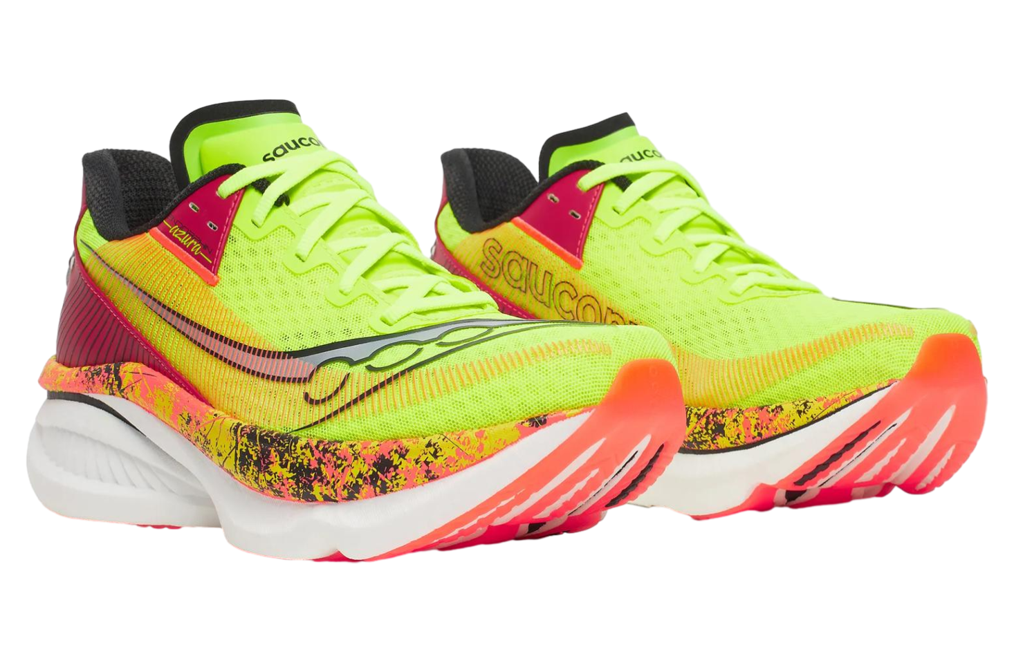 Saucony Endorphin Azura Hi Octane Citron / Black