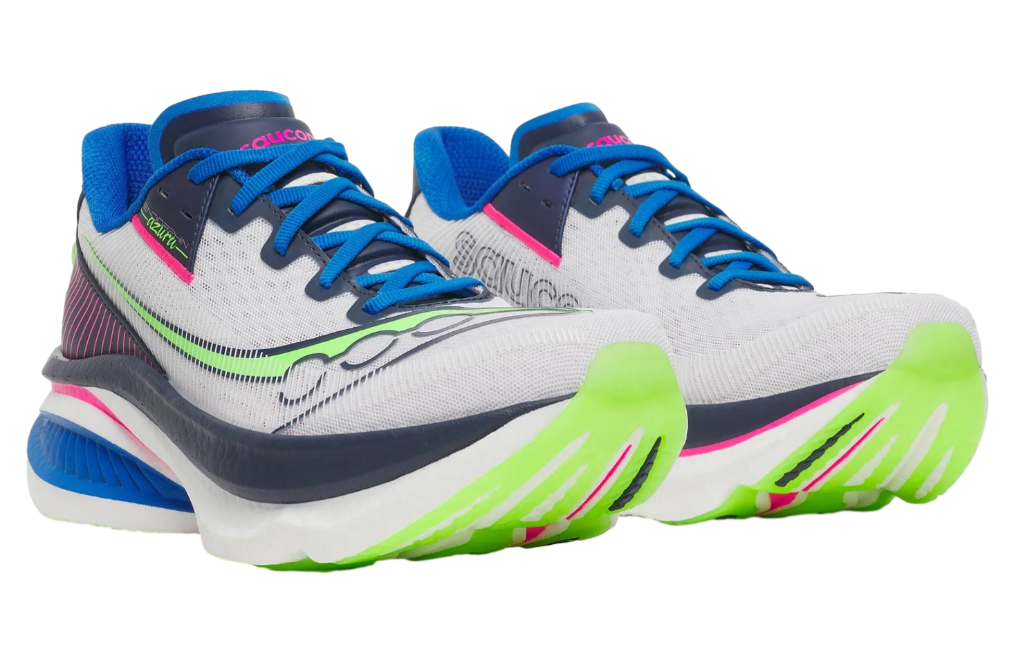 Saucony Endorphin Azura White / Navy