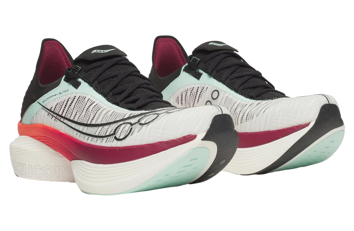 Saucony Endorphin Elite 2 White / Crimson