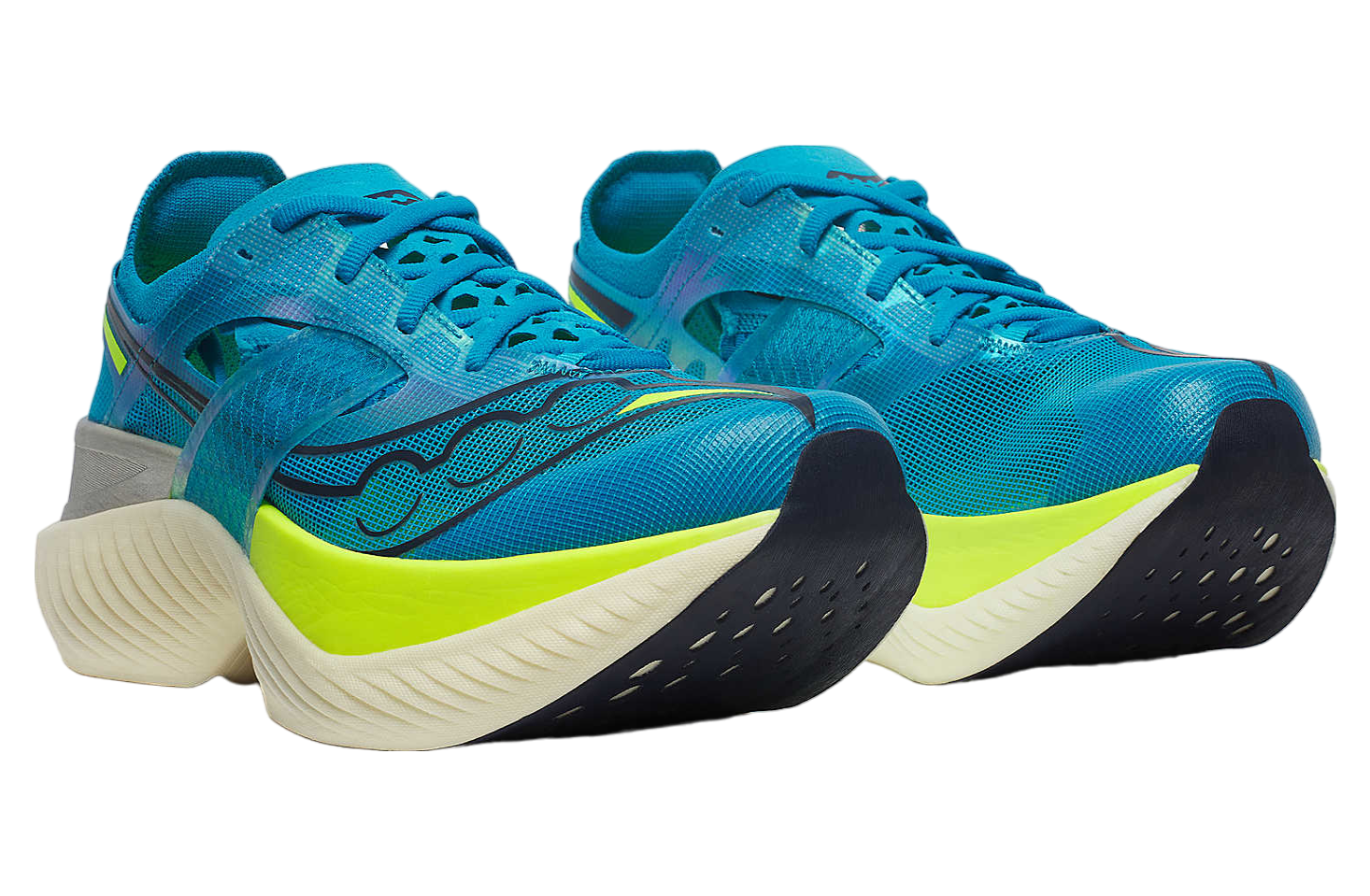 Saucony Endorphin Elite Viziblue / Citron