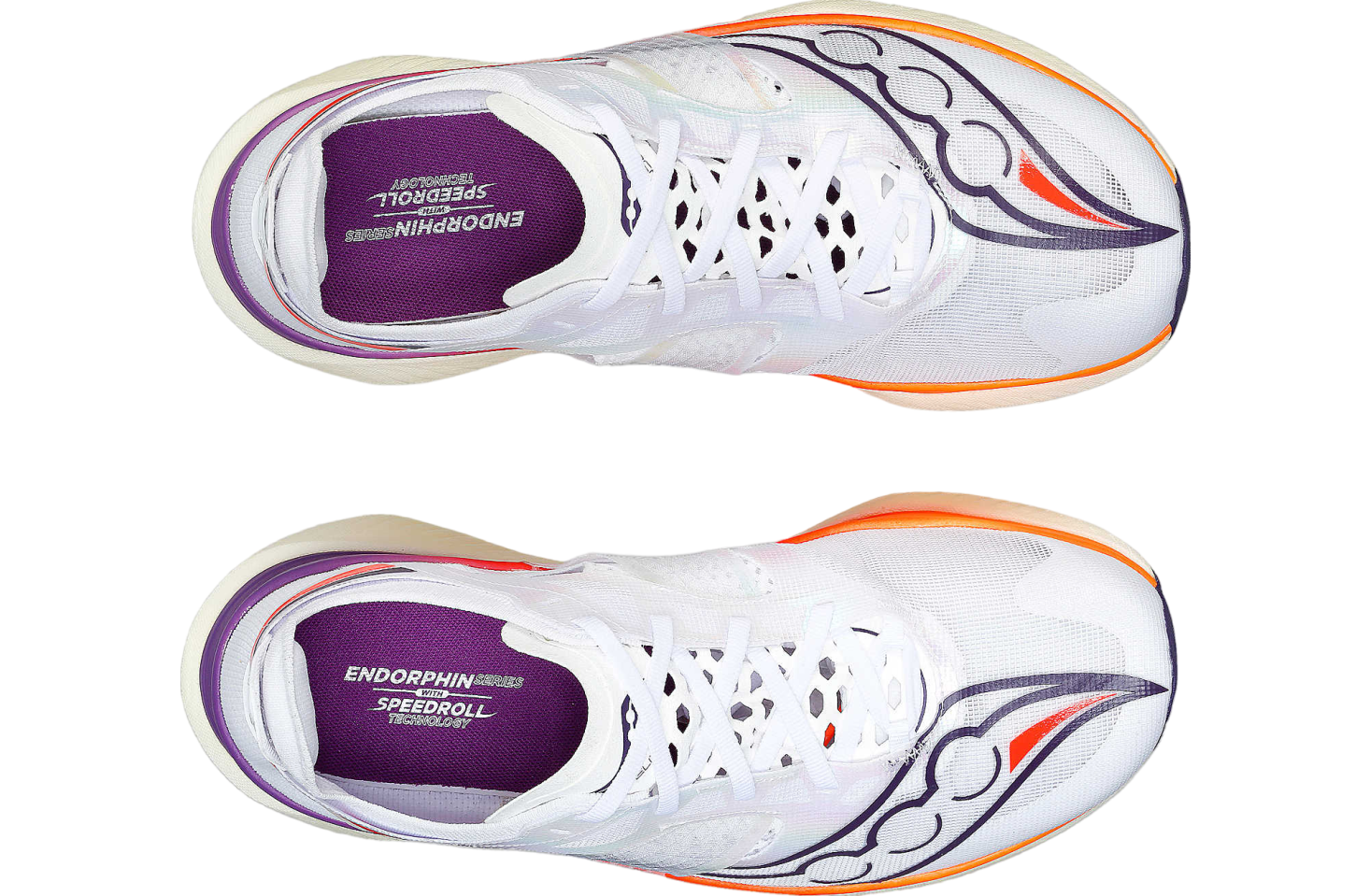 Saucony Endorphin Elite White / Vizired