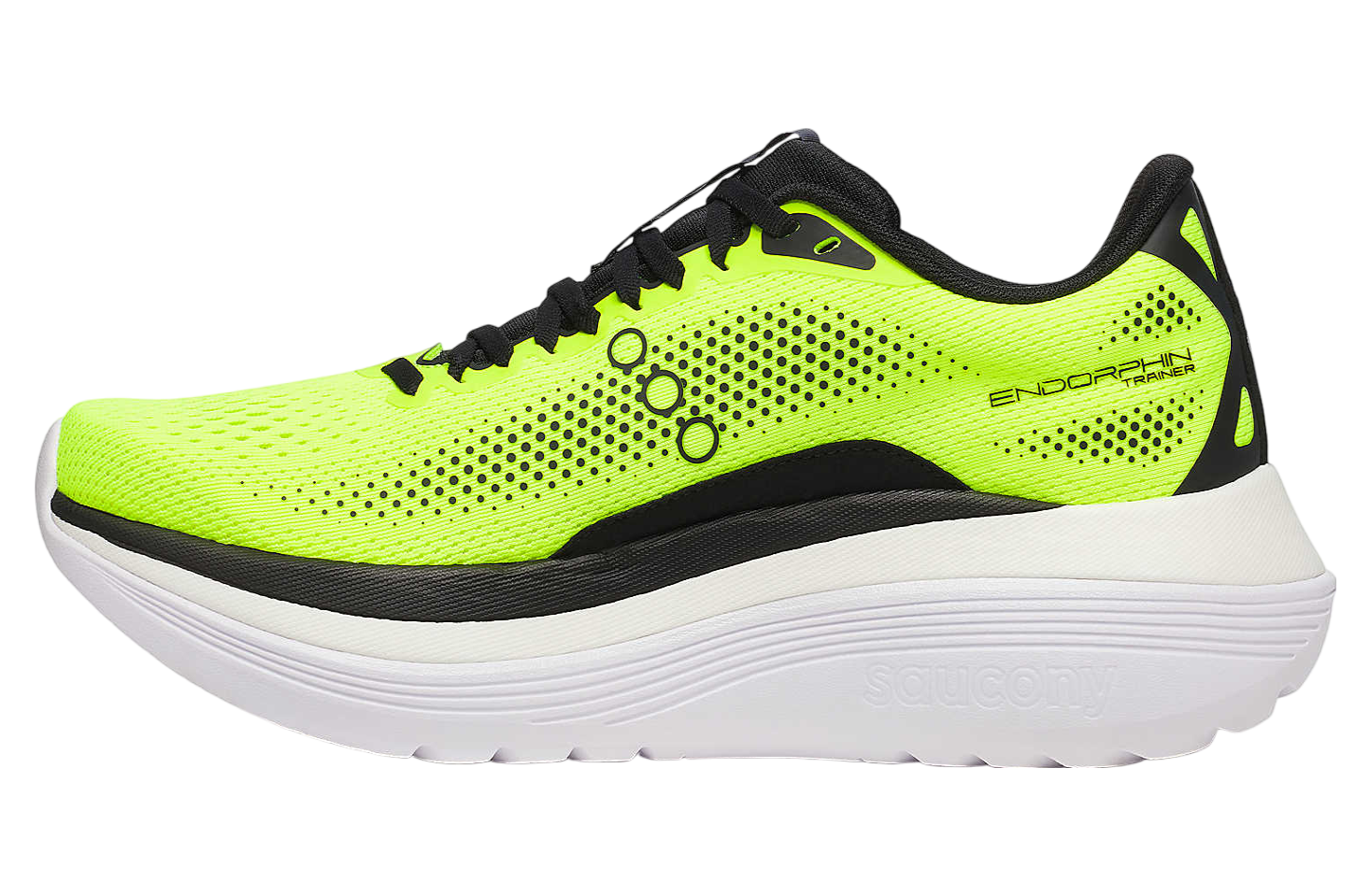 Saucony Endorphin Trainer Running Shoes Citron Black S20996-135 Mens Size 13 US Saucony Endorphin Elite 2 Unisex Citron/Black – Holabird Sports main image 3