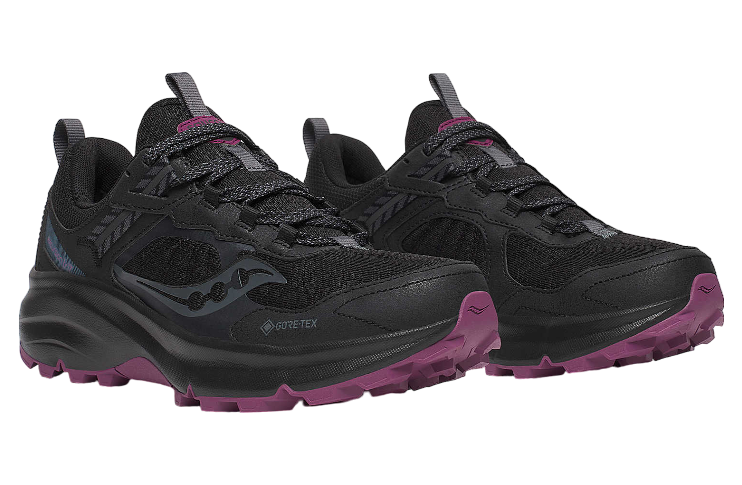 Saucony Excursion Tr17 Gtx WMNS Black / Plum