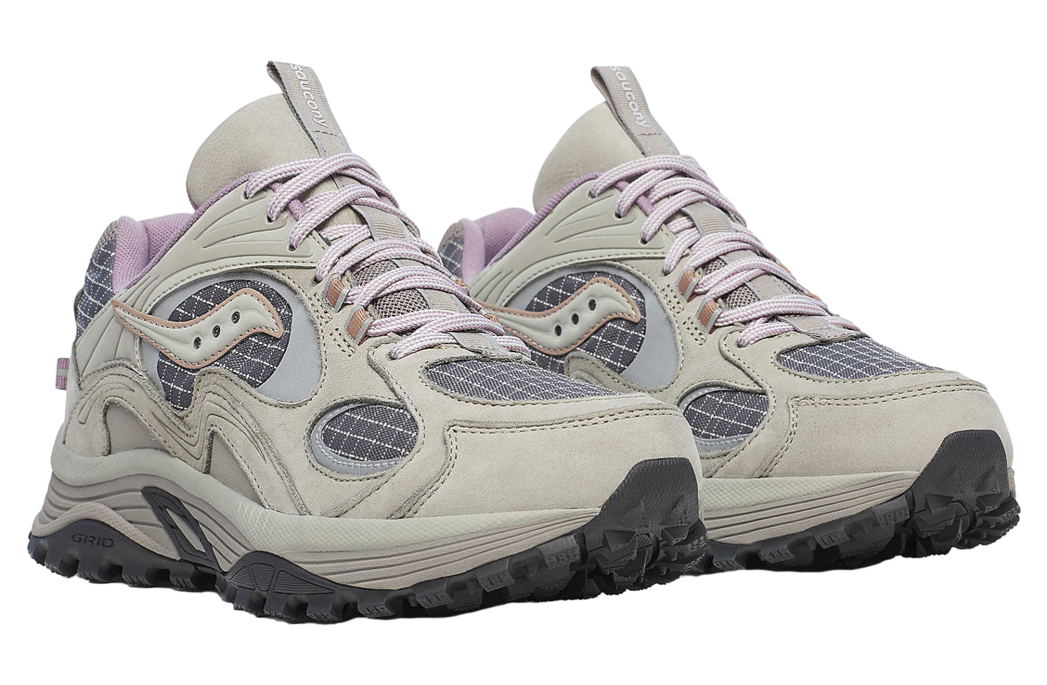 Saucony Grid Aura X Grey / Agave