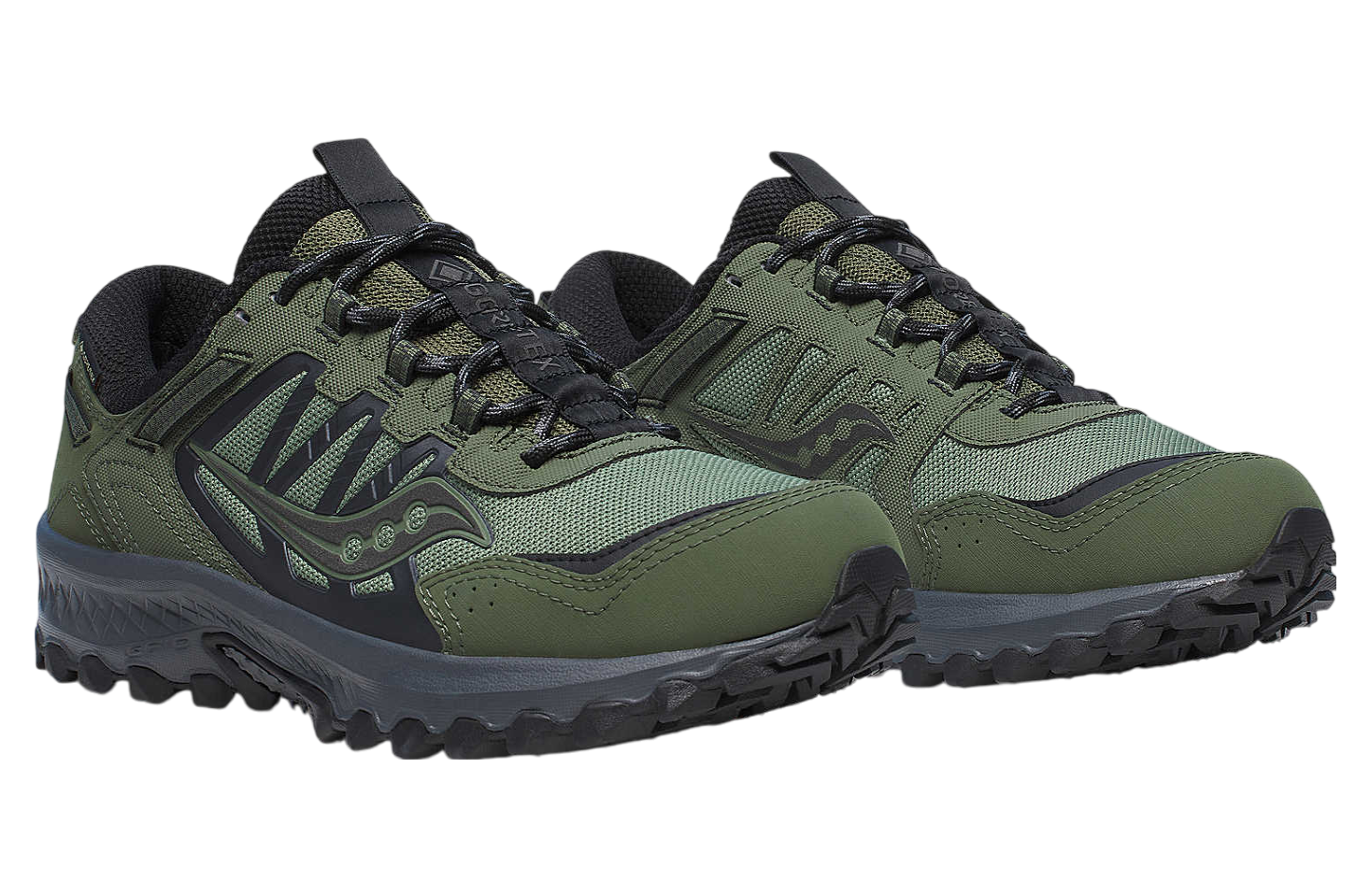 Saucony Grid Peak Gtx Forest / Black