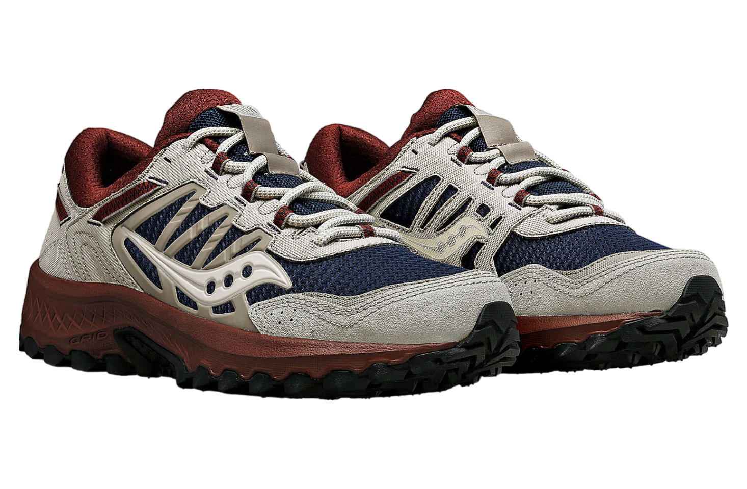 Saucony Grid Peak Navy / Brown