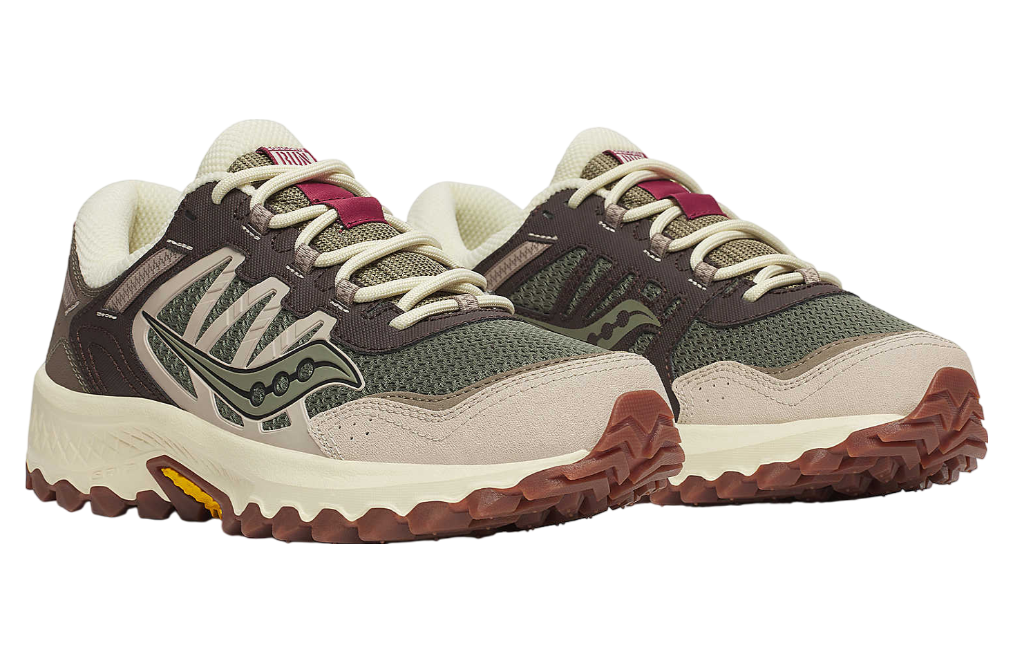 Saucony Grid Peak Olive / Brown