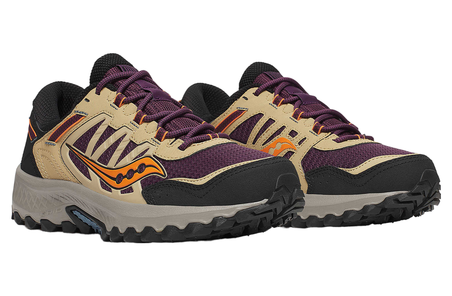 Saucony Grid Peak Purple / Orange