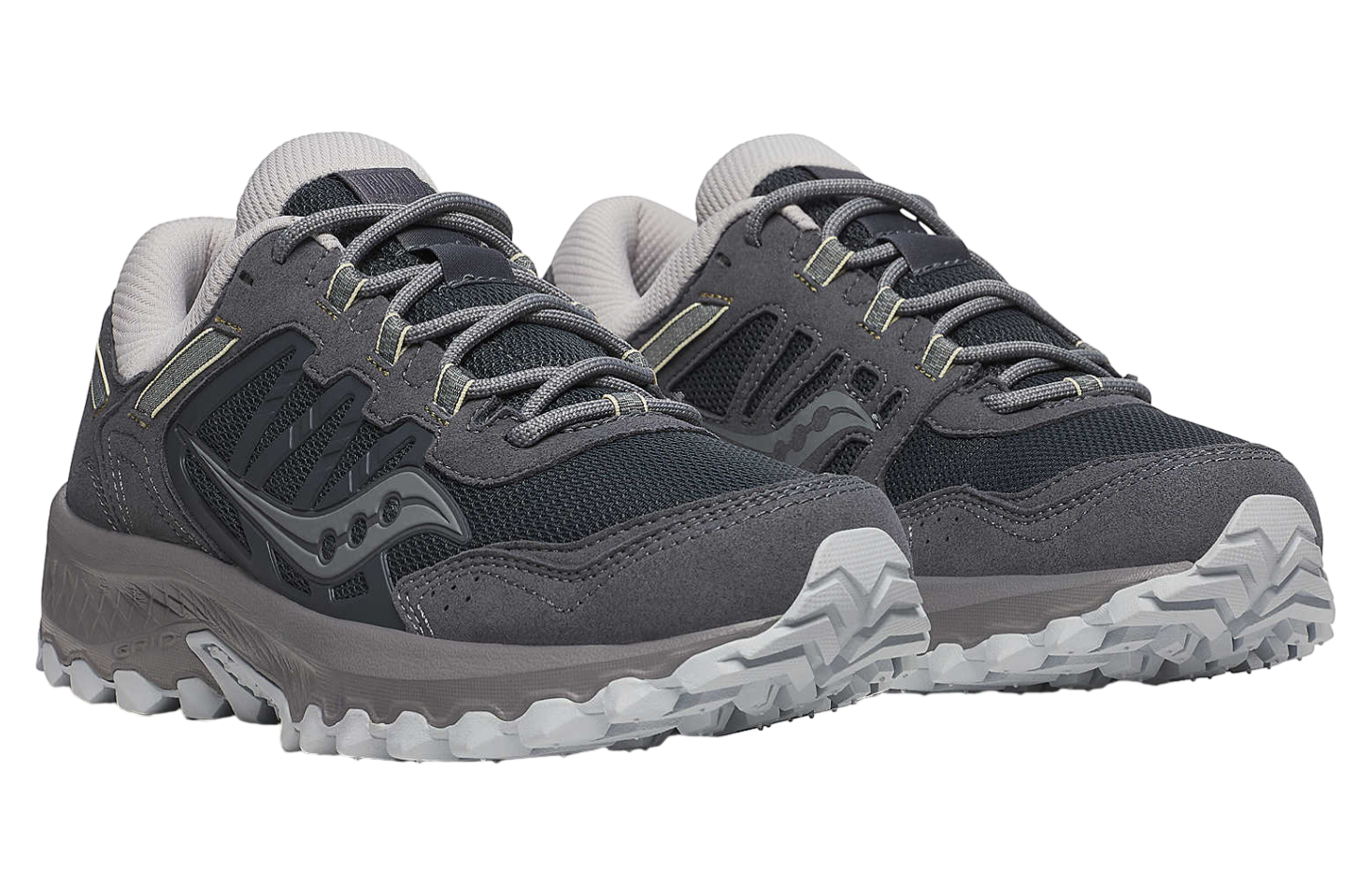 Saucony Grid Peak Suede Dark Grey / Grey