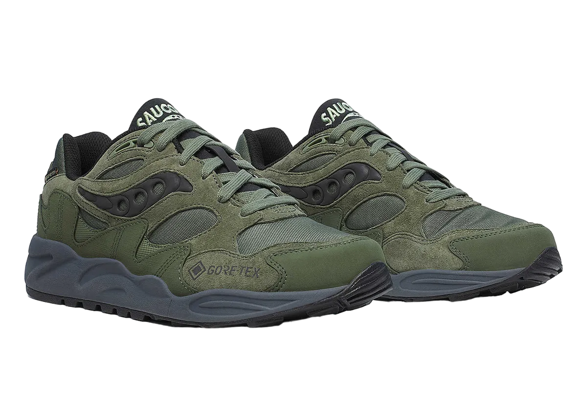 Saucony Grid Shadow 2 Gore-Tex Olive