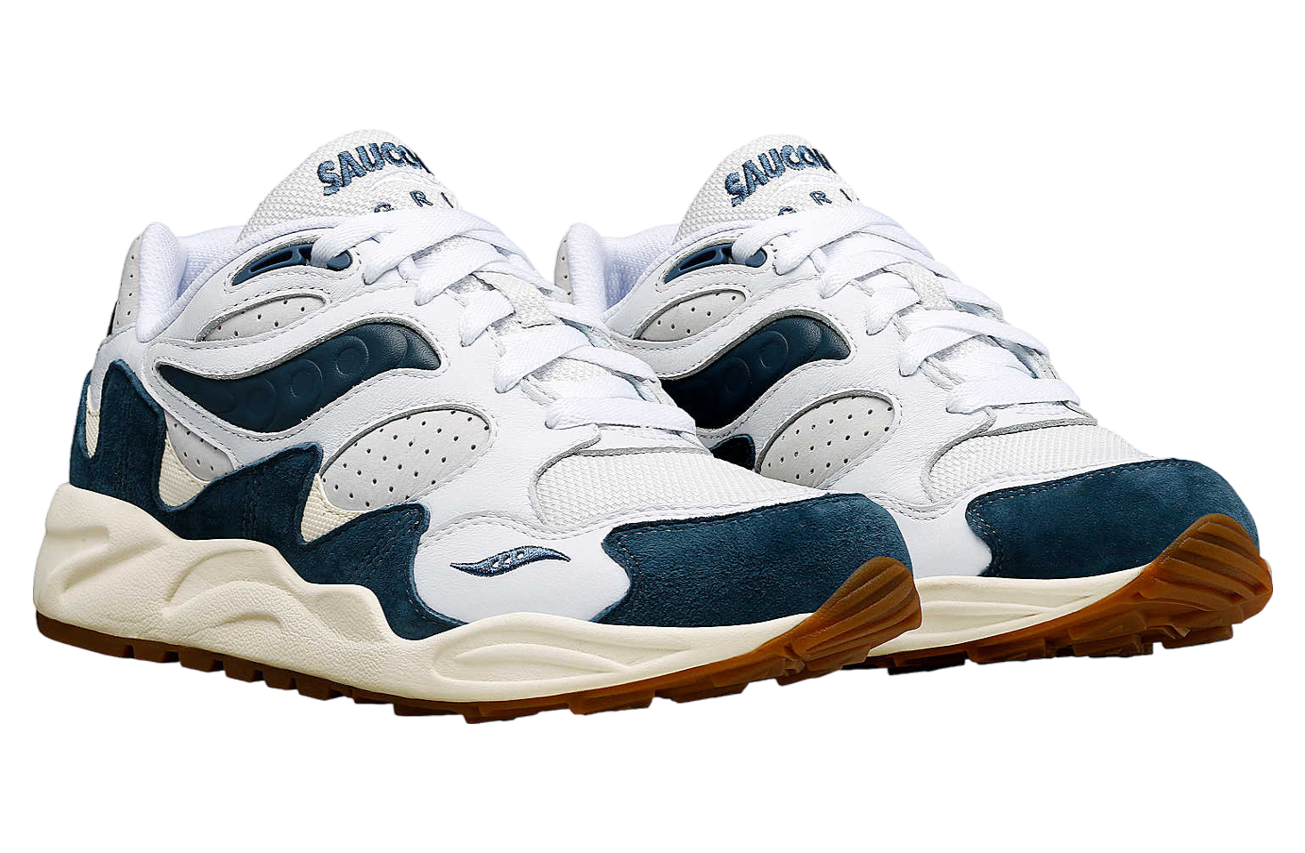 Saucony Grid Shadow 2 Ivy Prep White / Navy