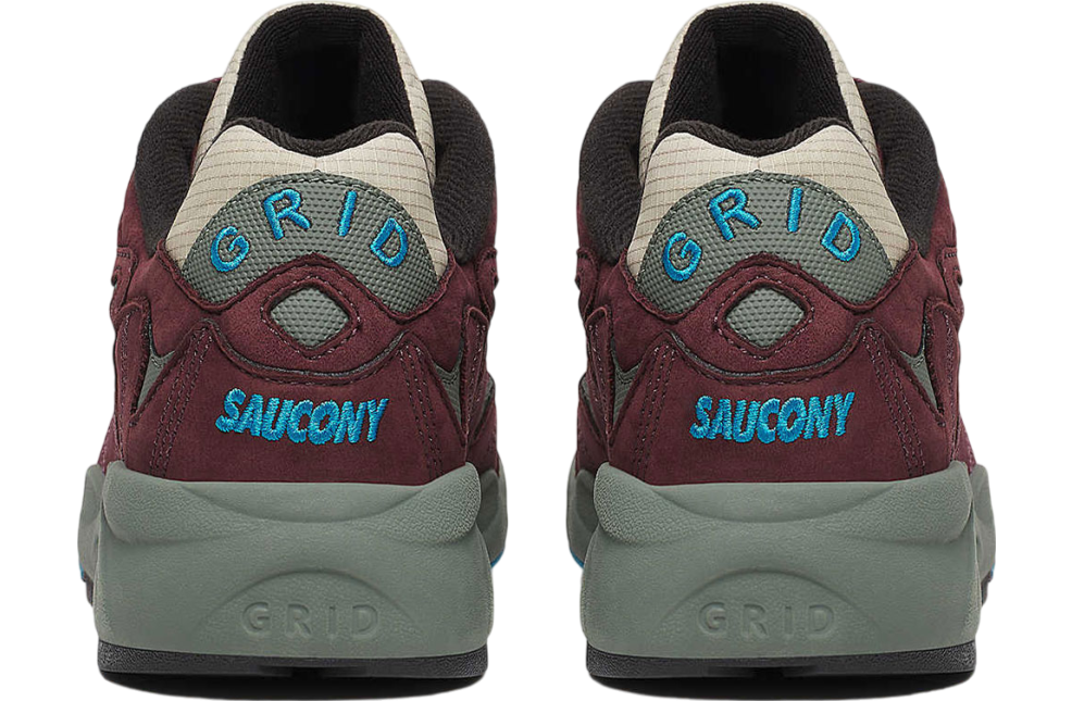 Saucony Grid Shadow 2 Maroon / Beige