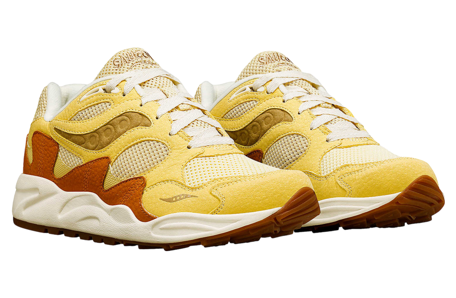 Saucony Grid Shadow 2 Mushroom Mustard / Tan