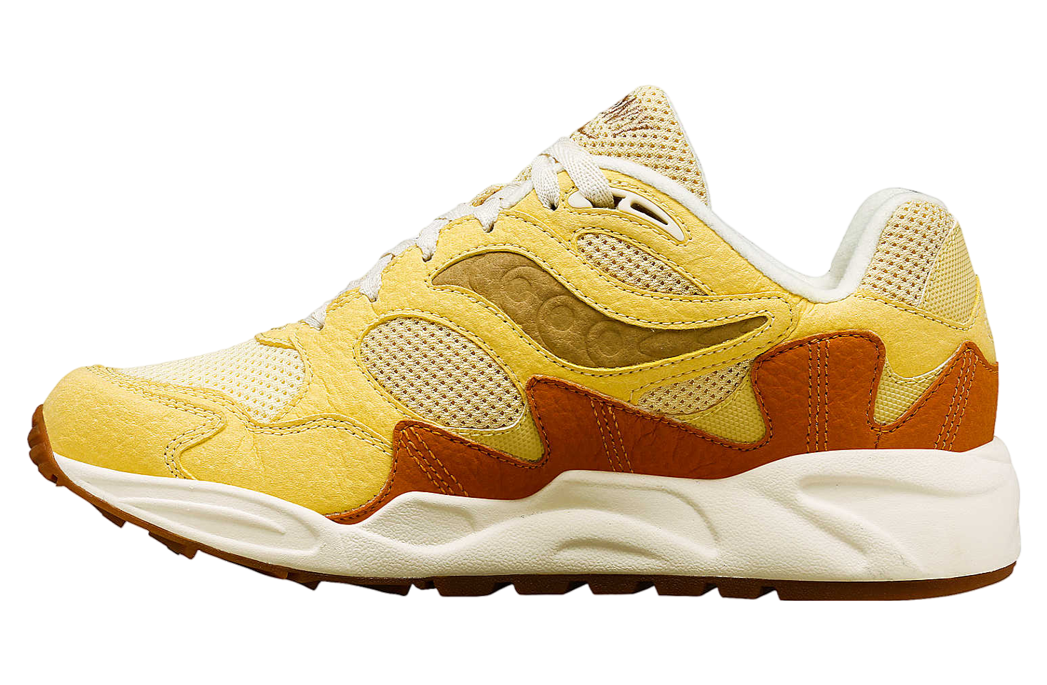 Saucony Grid Shadow 2 Mushroom Mustard / Tan