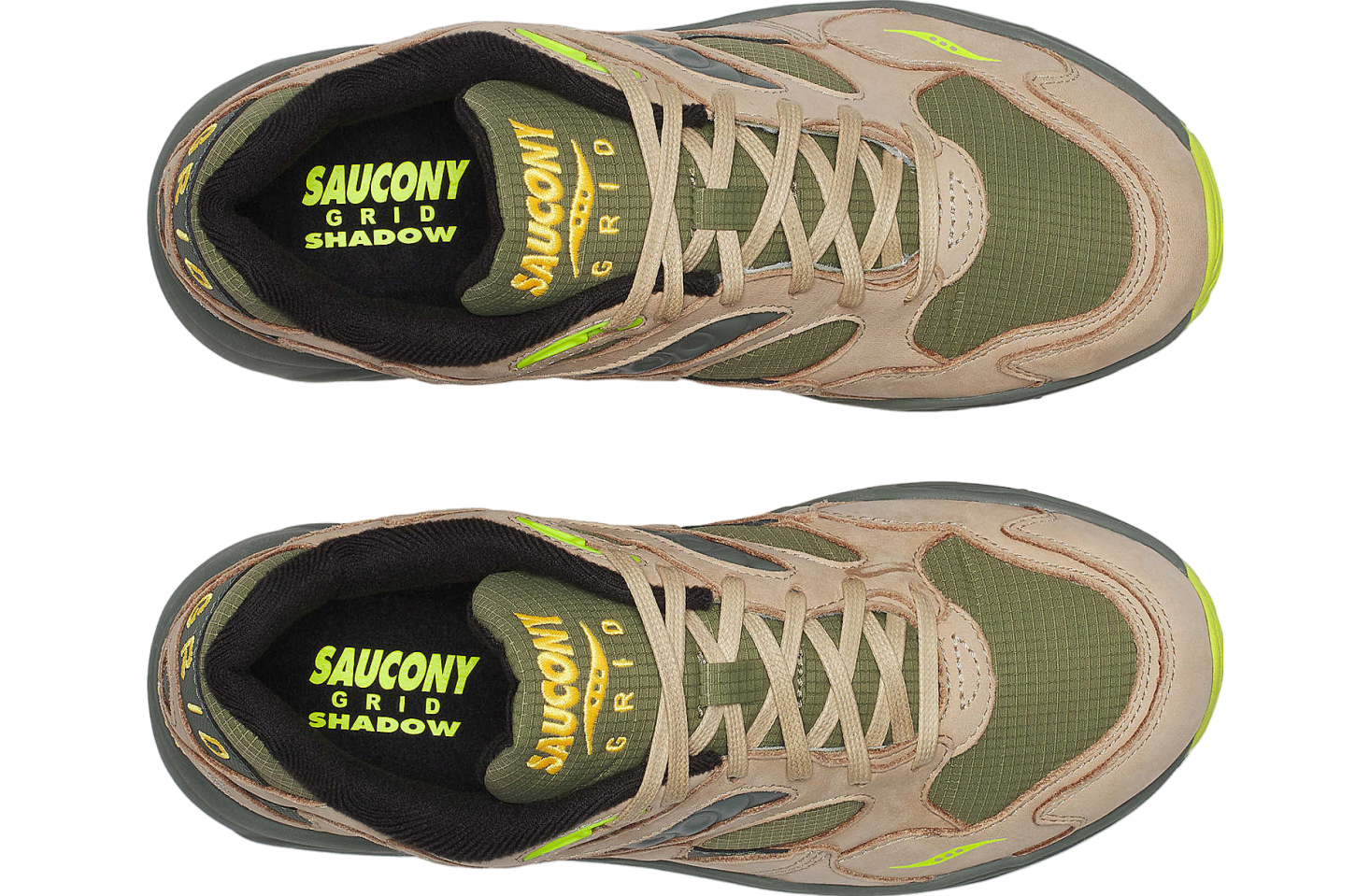 Saucony Grid Shadow 2 Premium Avocado / Beige