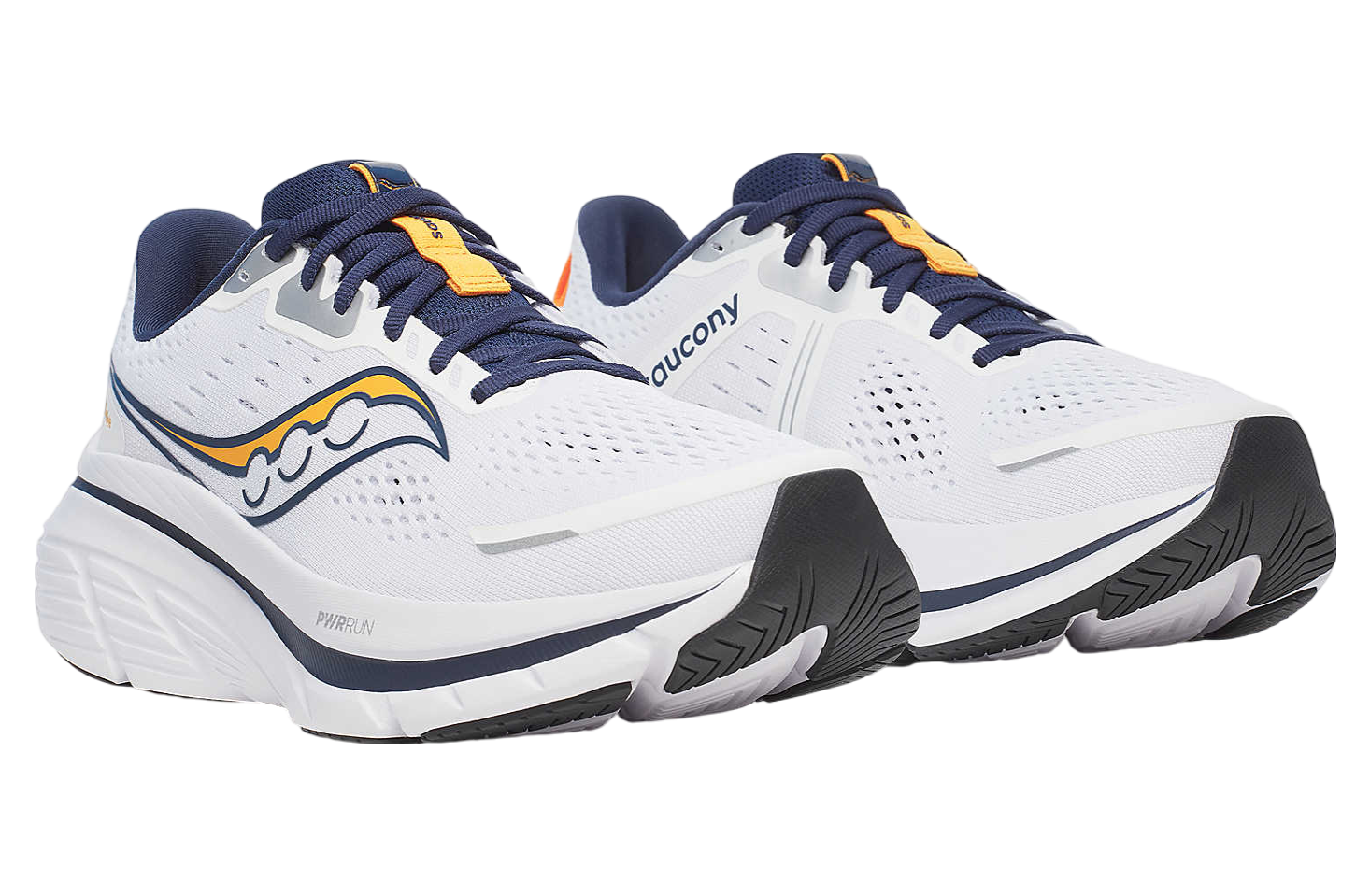 Saucony Guide 18 Wide White / Navy