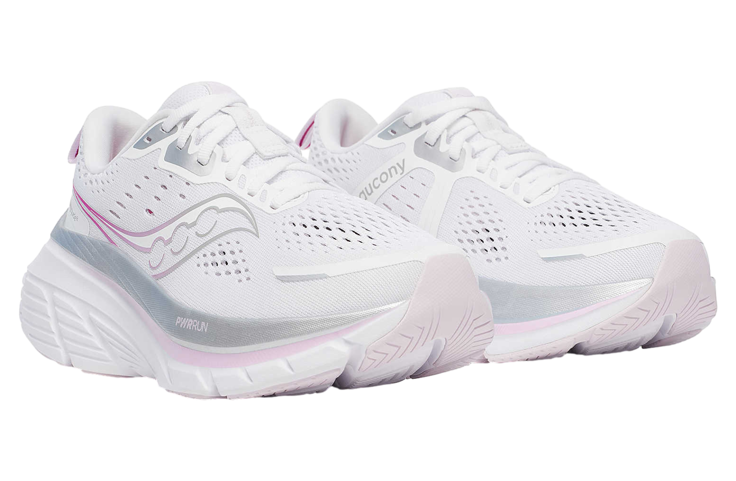 Saucony Guide 18 WMNS White / Fuchsia