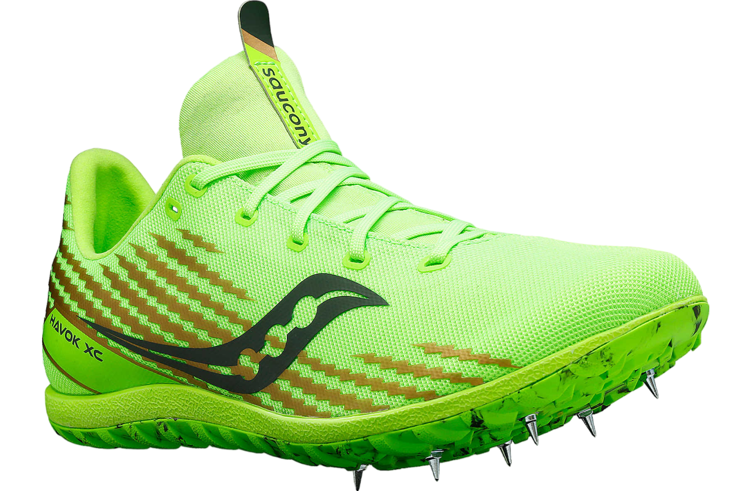 Saucony Havok Xc 3 Spike Slime