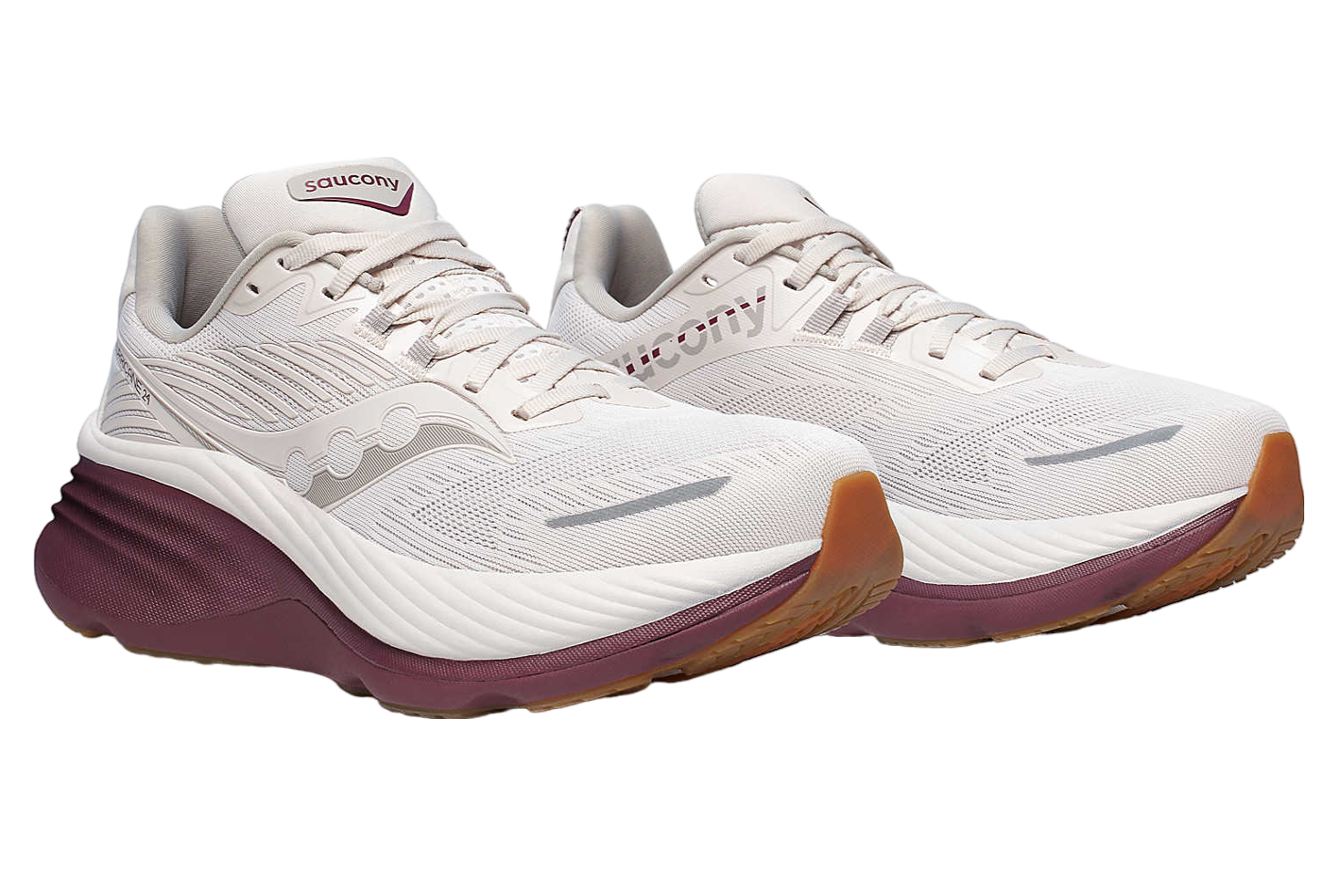 Saucony Hurricane 24 Moon / Currant