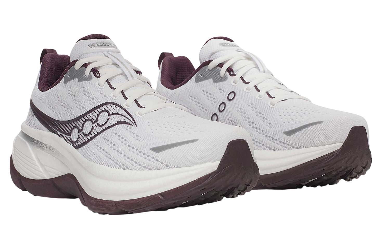 Saucony Hurricane 25 White / Wine
