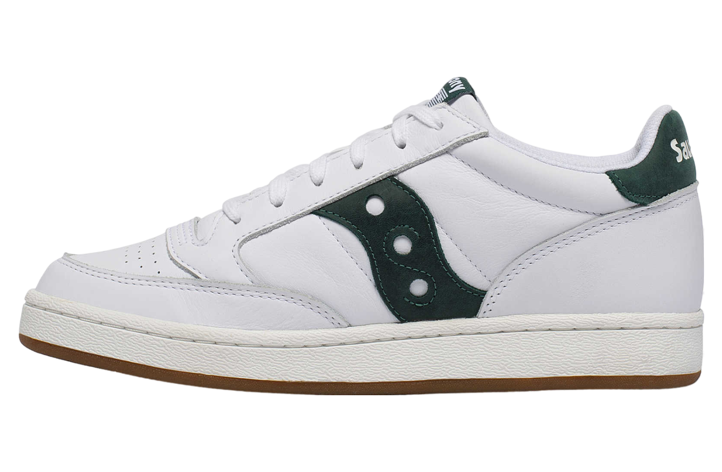thumbnail image 2 of Saucony Unisex Jazz Court PU Sneakers - Classic Leather Athletic Shoes, Medium Width 2 of 5
