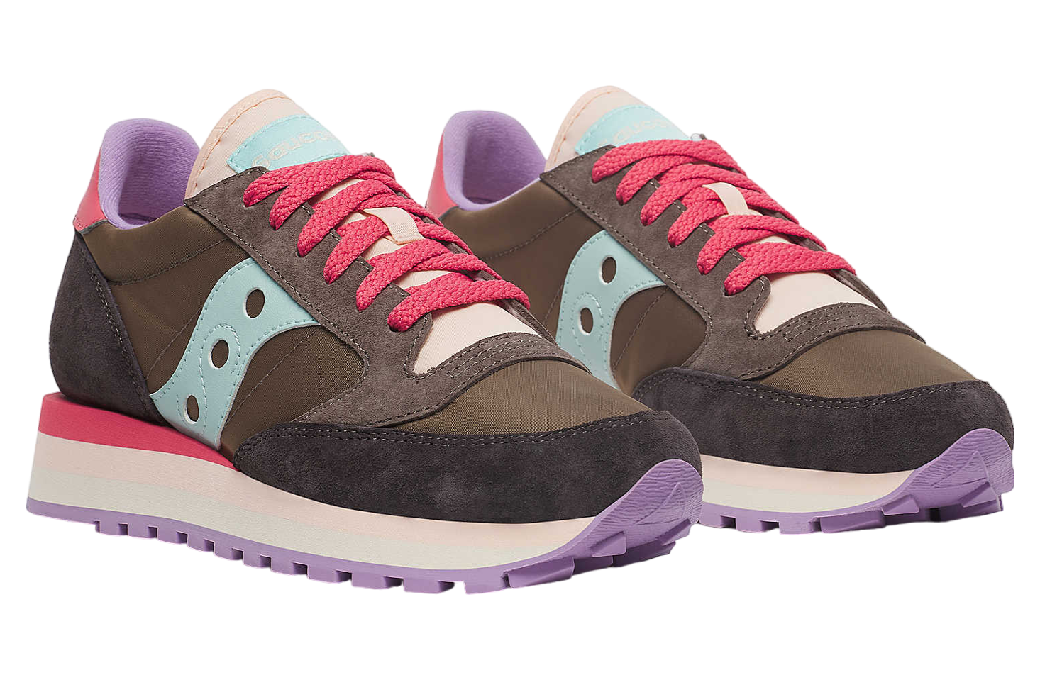 Saucony Jazz Triple WMNS Brown / Aqua