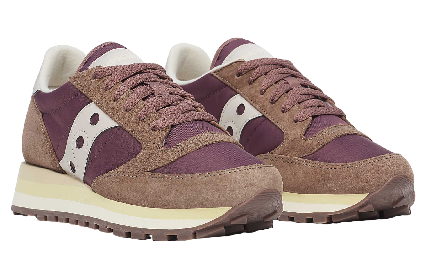 Saucony Jazz Triple WMNS Deep Red / Tan
