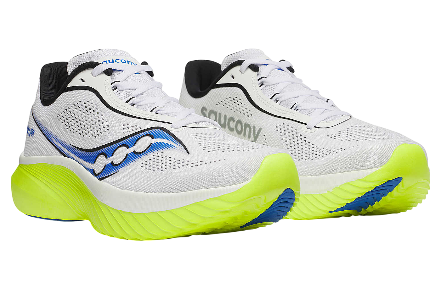 Saucony Kinvara 15 White / Citron