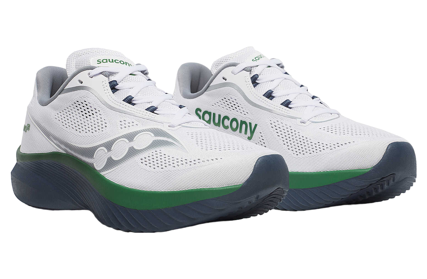 Saucony Kinvara 15 White / Navy