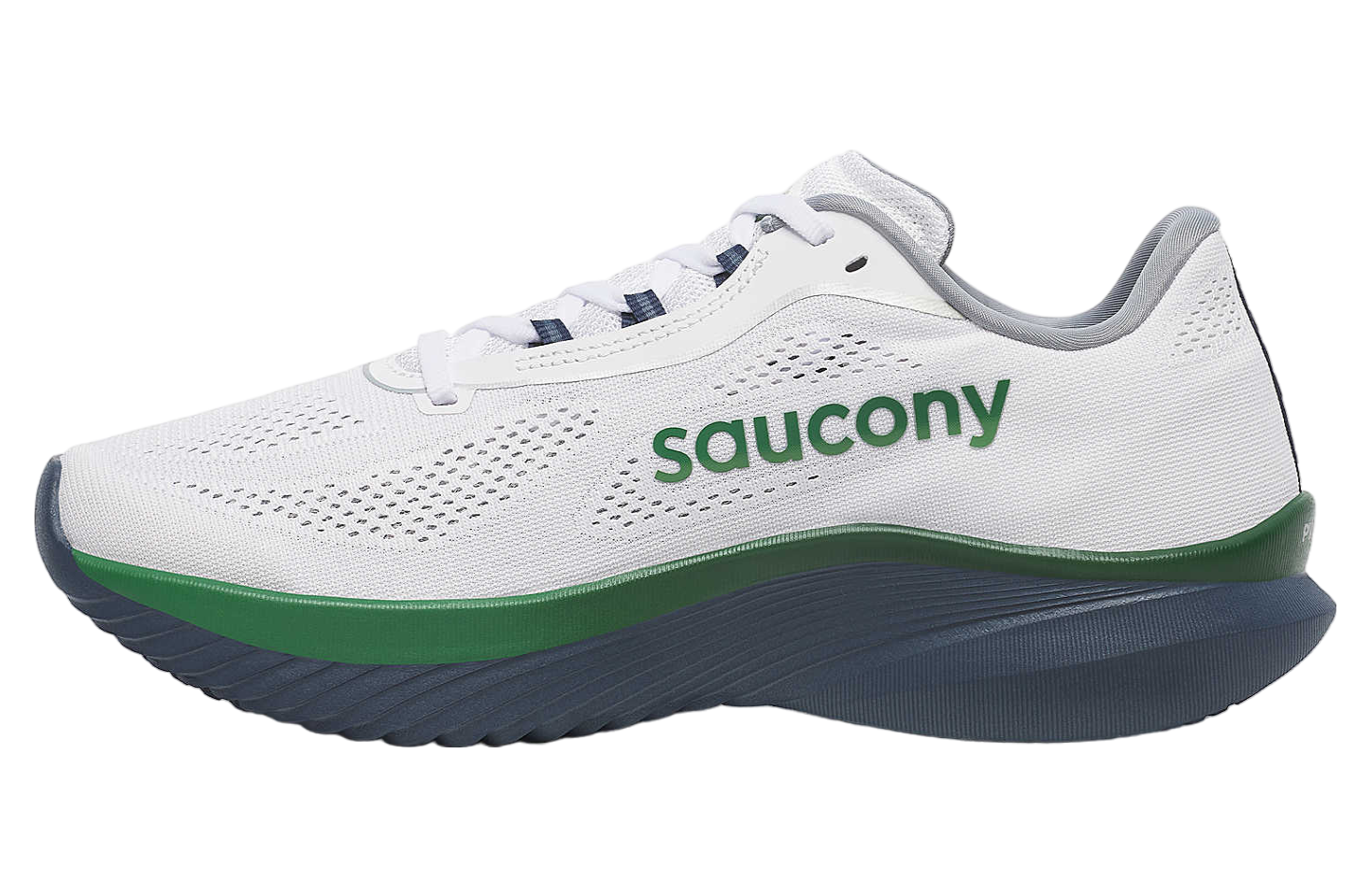 Saucony Kinvara 15 White / Navy