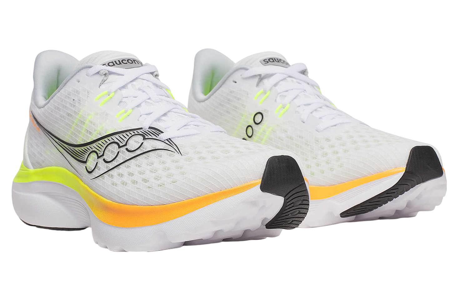 Saucony Kinvara 16 White / Citron