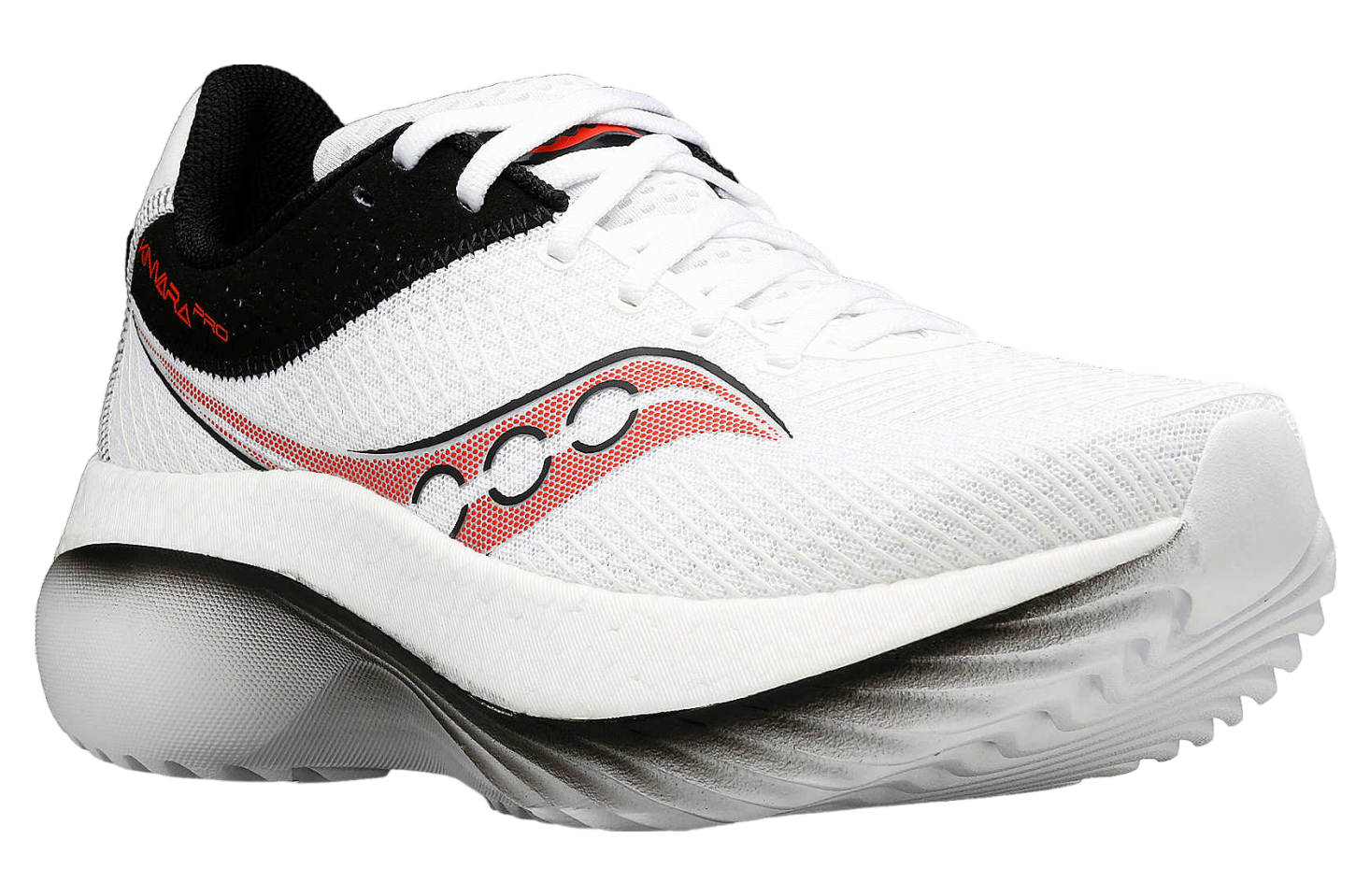 Saucony Kinvara Pro White / Infrared