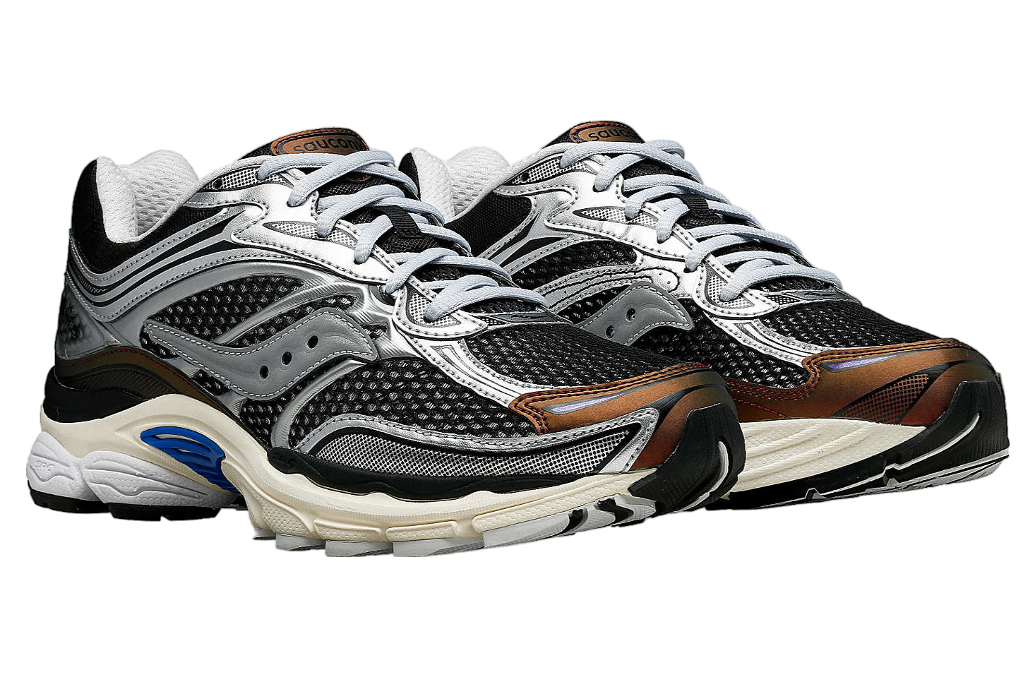 Saucony Progrid Omni 9 Disrupt Silver / Brown