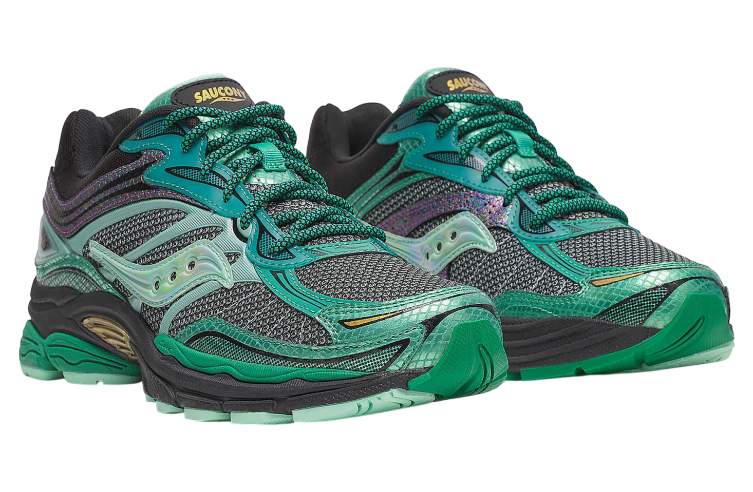 Saucony Progrid Omni 9 Green Glowa