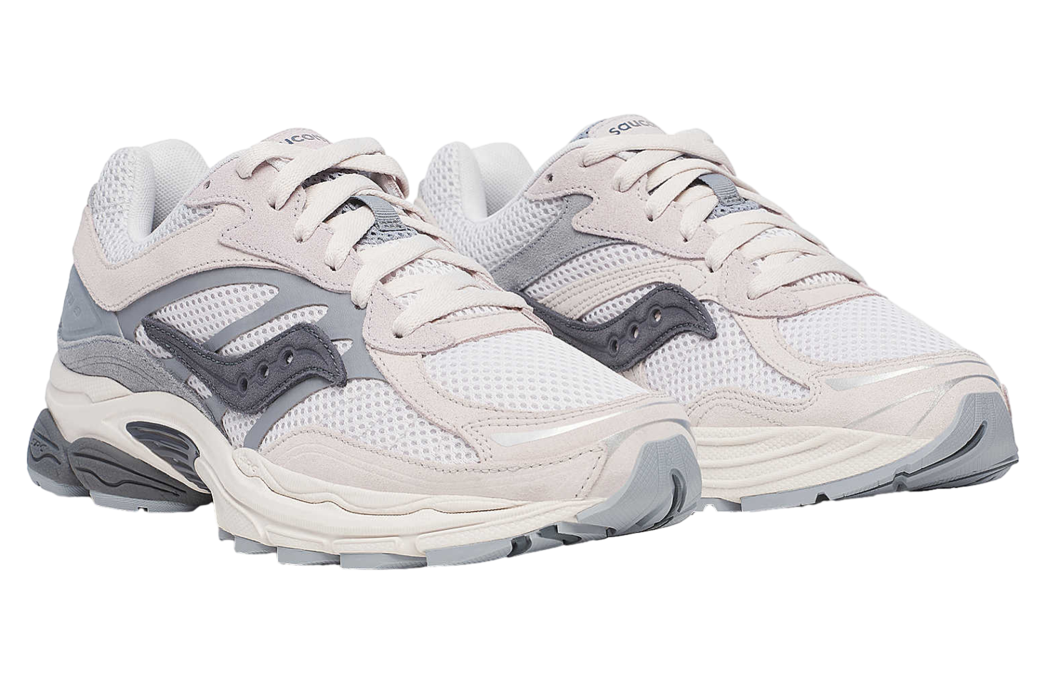 Saucony Progrid Omni 9 Premium Light Grey / Blue