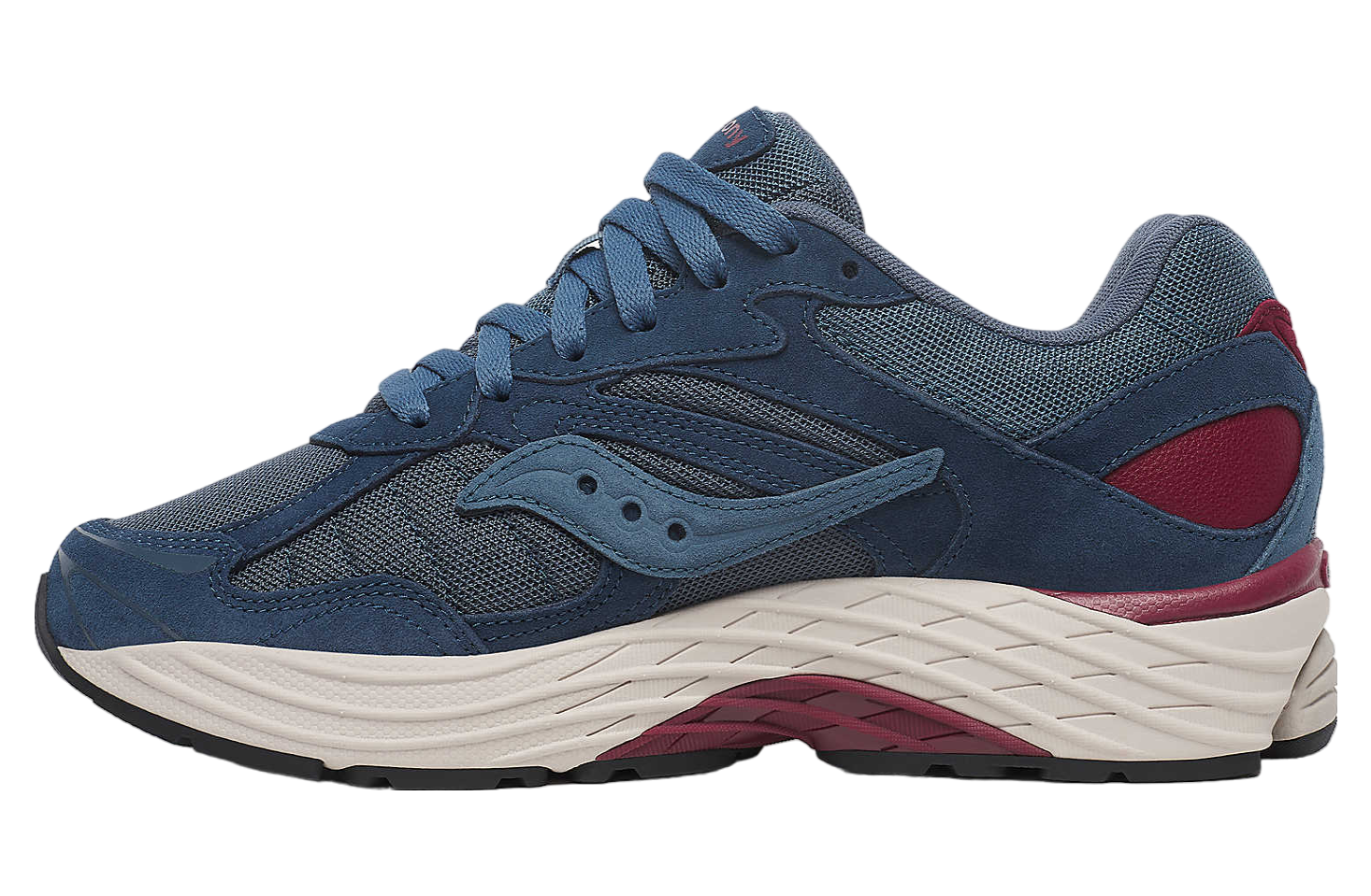 Saucony Progrid Omni 9 Premium Navy / Burgundy