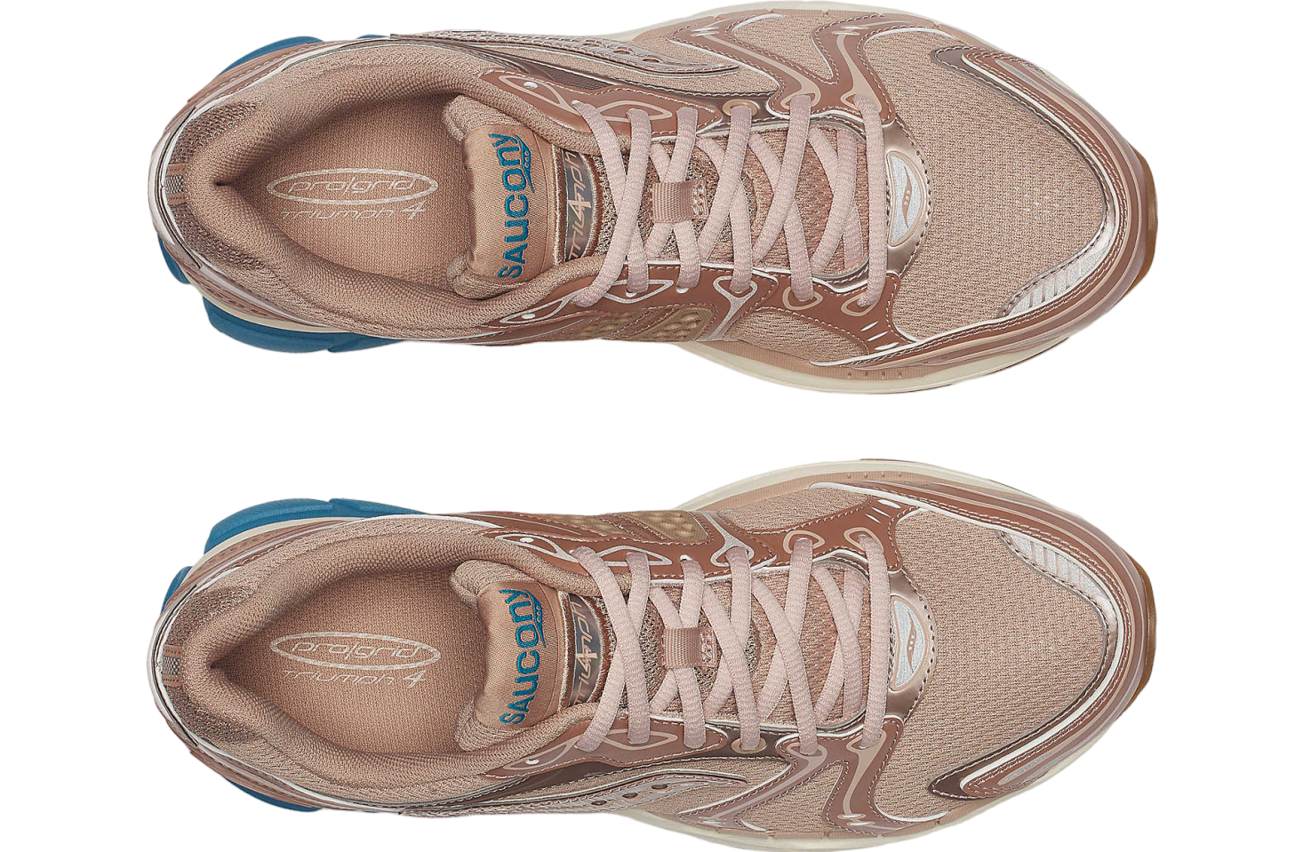 Saucony Progrid Triumph 4 Cs Tan / Royal