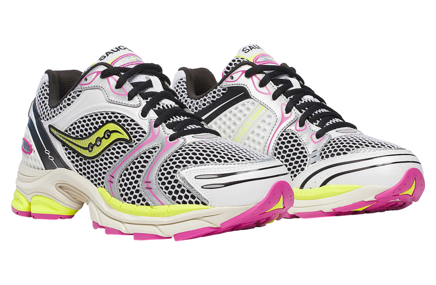 Saucony Progrid Triumph 4 White / Fluo