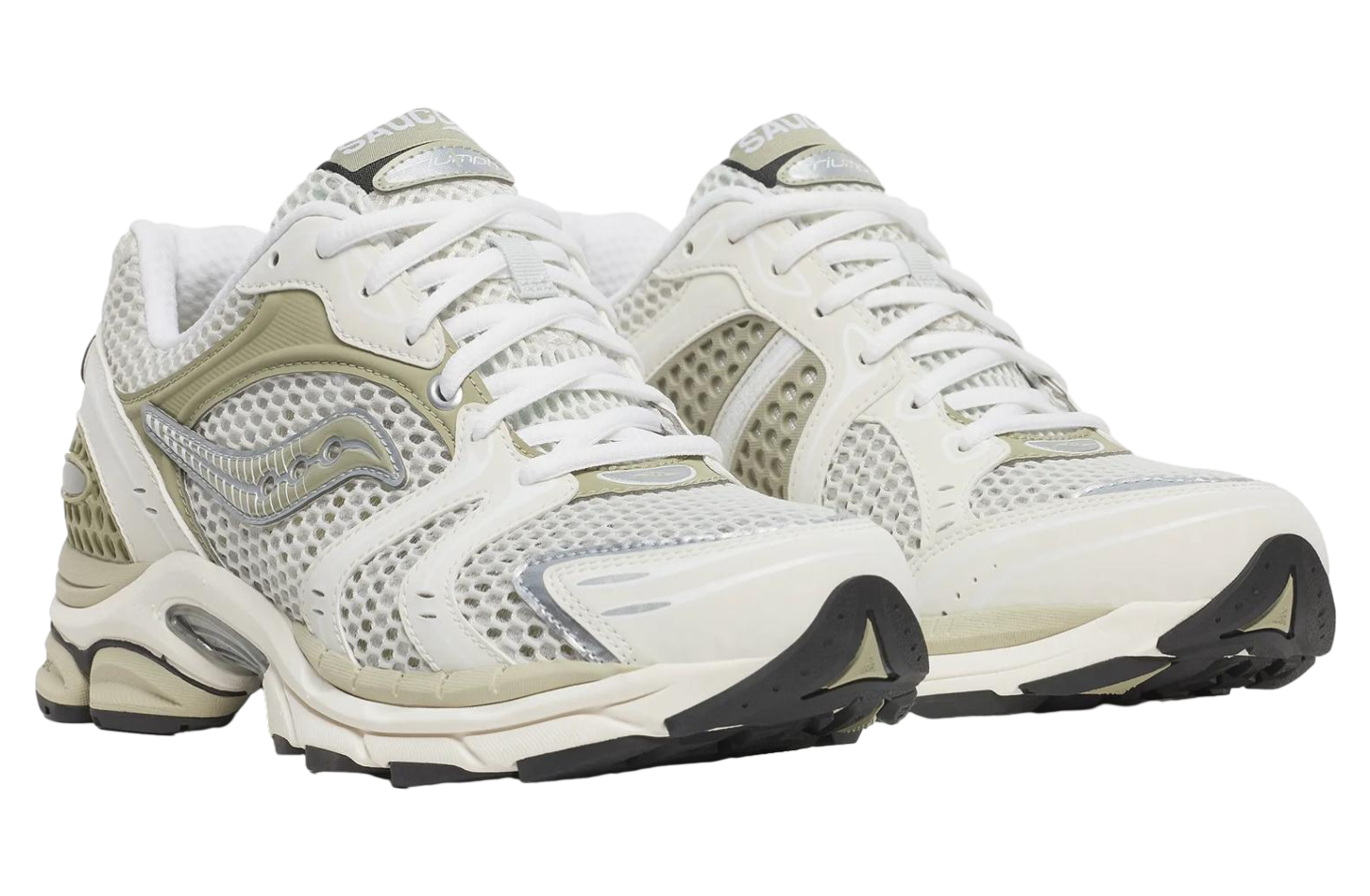 Saucony Progrid Triumph 4 White Onyx / Elm