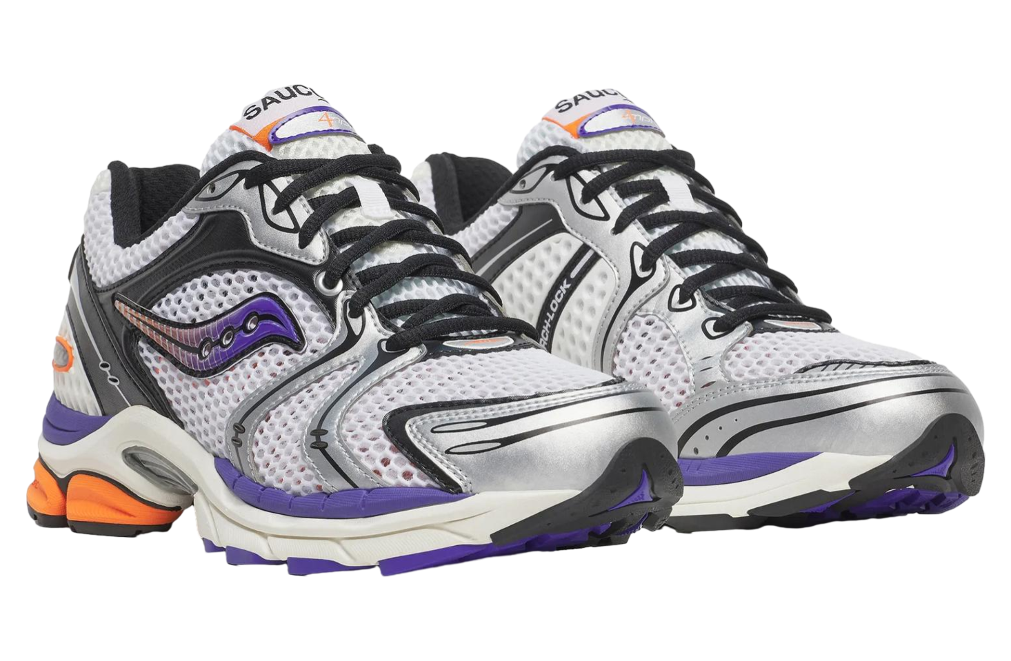 Saucony Progrid Triumph 4 White / Turmeric