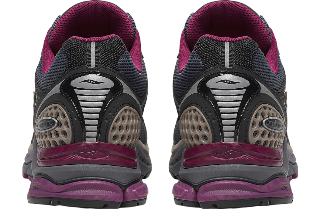 Saucony Progrid Triumph 4 Winter Tech Dark Grey / Plum