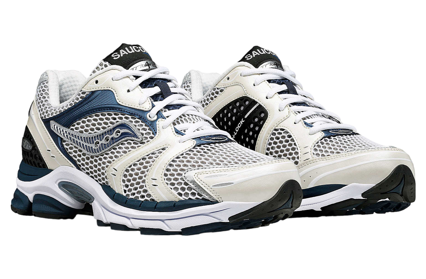 Saucony Progrid Triumph 4 WMNS White / Navy